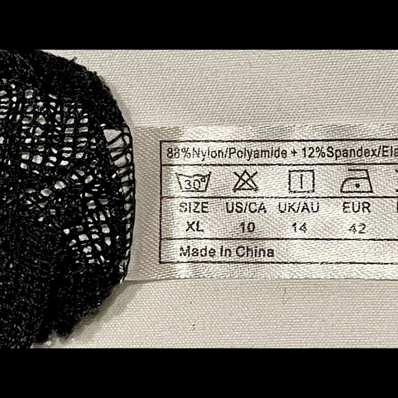 Mens mesh square cut briefs. - Picture 3 of 3